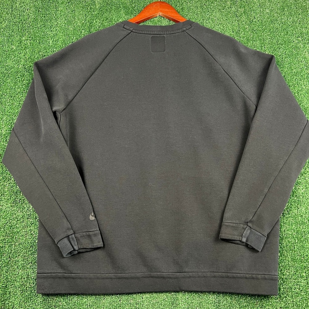 Nike Tech Fleece Pocket Sweatshirt Men XL Black Pullover Cotton Blend 805140-010 - Picture 7 of 9